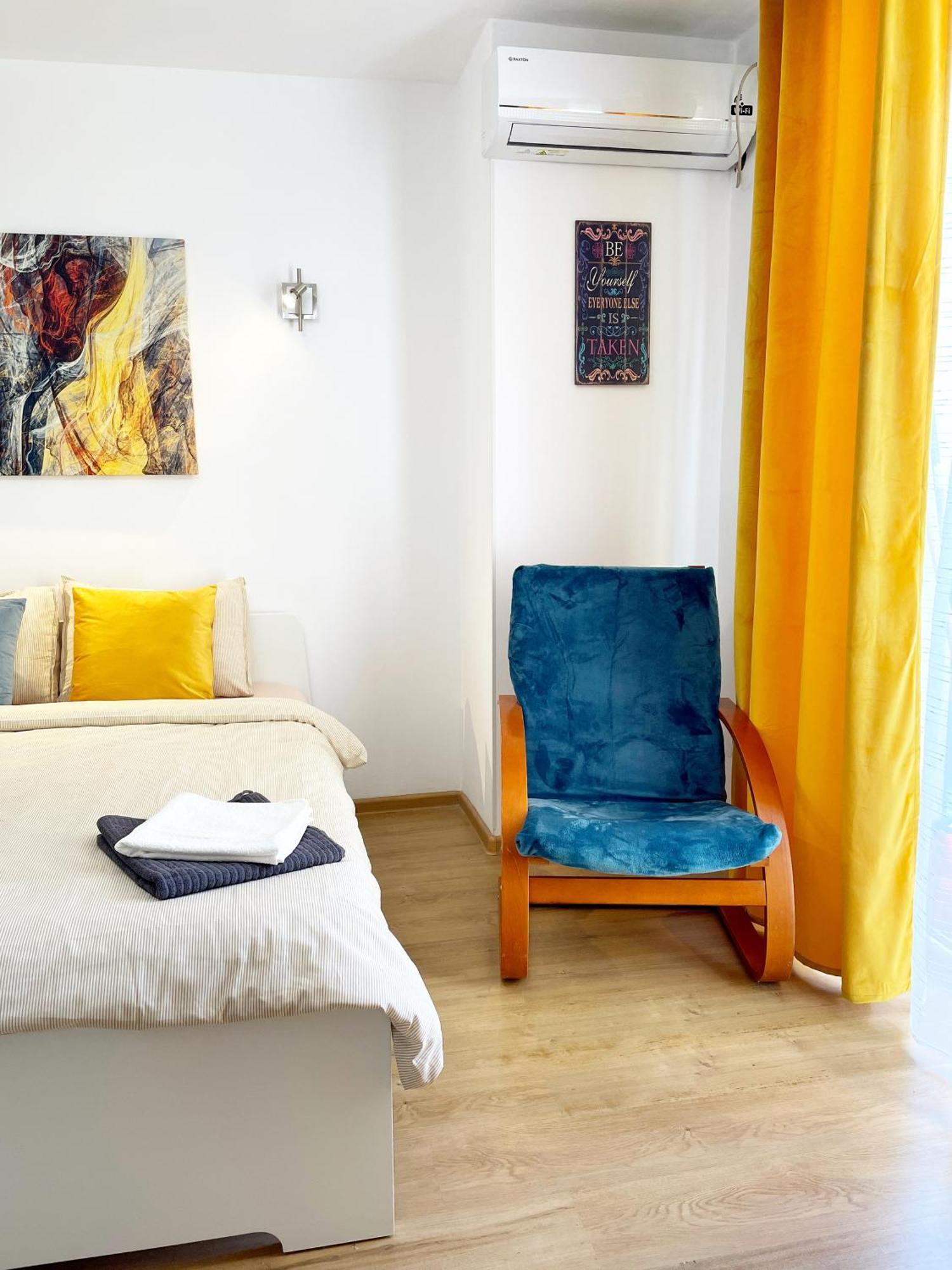 Alegro Studio Apartment Bukarest Eksteriør billede